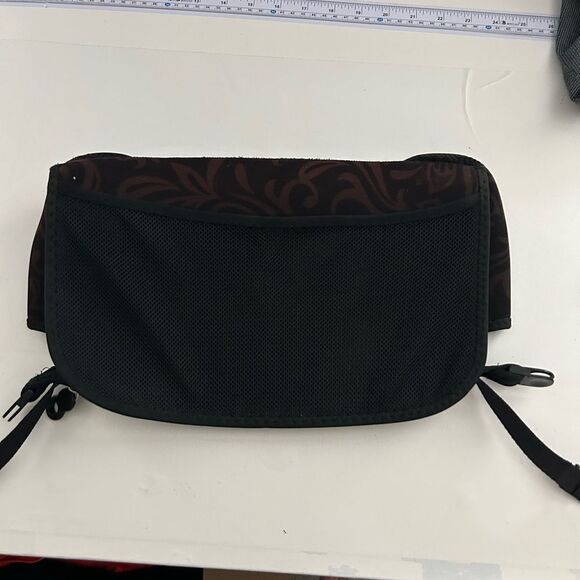 Built Day Tripper Stroller Organizer Black Paisley Night Damask Great Condition - Picture 5 of 12